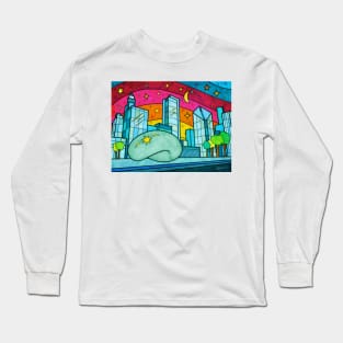 Cloud Gate in Chicago, Illinois Long Sleeve T-Shirt